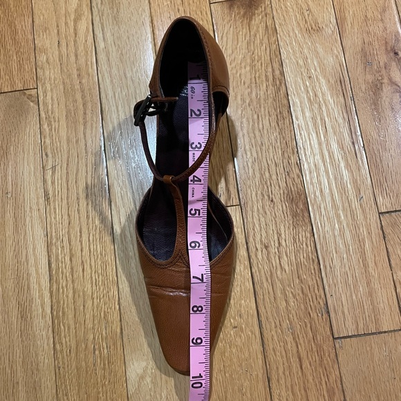 COACH Oxford Antique T-strap Heels Sz6 - Picture 8 of 9